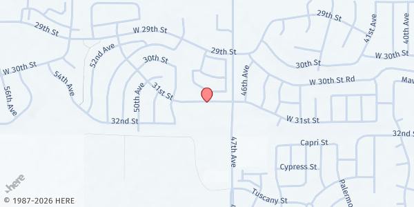 Map showing Journey Christian Church at 4754 W 31st St, Greeley, CO