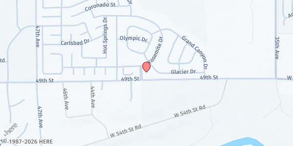 Map showing Lighthouse Mission at 4800 Hill-N-Park Dr, Greeley, CO
