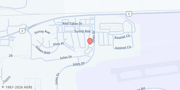 Map showing Eagle Valley Family Assistance at 127 Jules Dr, Gypsum, CO