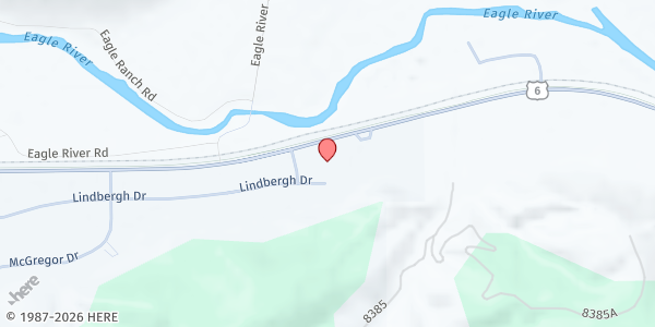 Map showing The Community Market – Gypsum at 760 Lindbergh Dr Unit 7, Gypsum, CO