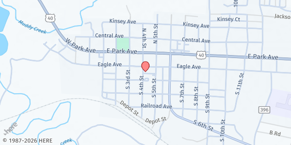 Map showing Kremmling Community Church at 204 4th St., Kremmling, CO