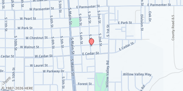 Map showing Sparrow House Ministries at 907 S. Third St., Lamar, CO