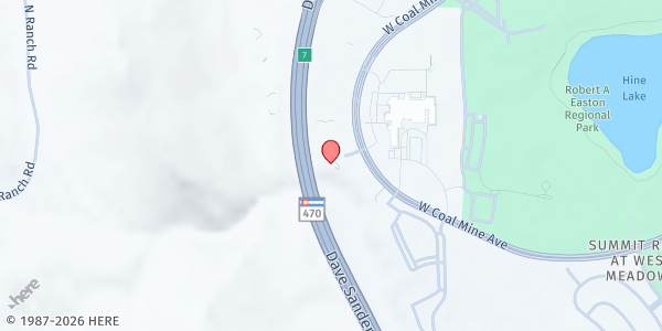 Map showing Discover Community Church at 13416 W Arbor Pl, Littleton, CO