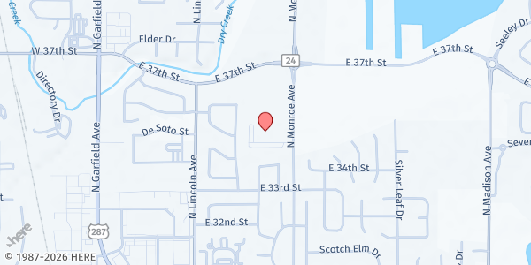 Map showing SERVE 6.8- Good Shepherd Church at 3429 N. Monroe Ave., Loveland, CO