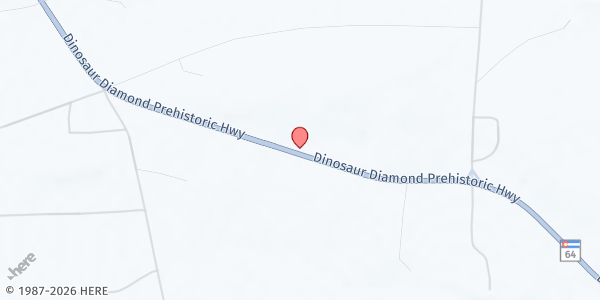 Map showing Rangely- Rio Blanco County MP at 17497 Hwy 64, Rangely CO, 81648, Rangely, CO