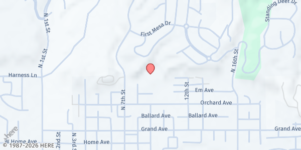 Map showing LIFT-UP SILT Drive-thru at 648 N 7th St, Silt, CO