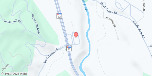 Map showing Lift Up- Snowmass at 130 Kearns Rd., Snowmass Village, CO