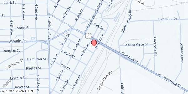 Map showing Hope House Serving NE Colorado - Sterling at 217 N Front St, Sterling, CO