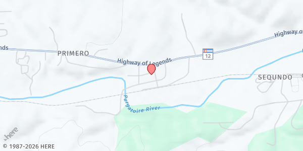 Map showing Segundo Community Center at 9073 County Rd. 45.4, Trinidad, CO