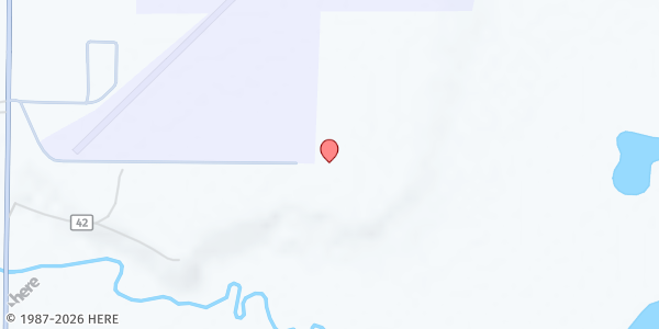 Map showing Jackson County Fairgrounds at 686 County Road 42, Walden, CO