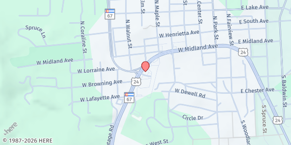 Map showing Community Partnership Family Resource Center - Woodland Park at 701 Gold Hill Pl S, Woodland Park, CO