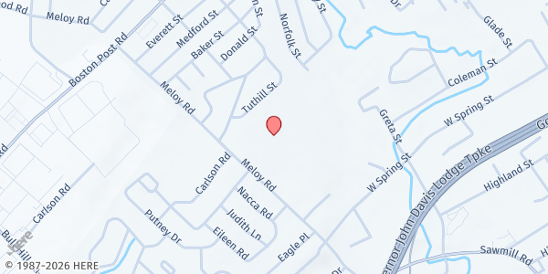 Map showing WEST HAVEN - Vertical Church at 225 Meloy Rd, West Haven, CT