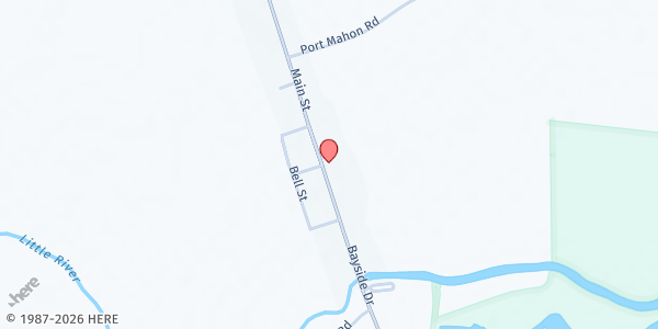 Map showing Little Creek Methodist Church at , Dover, DE