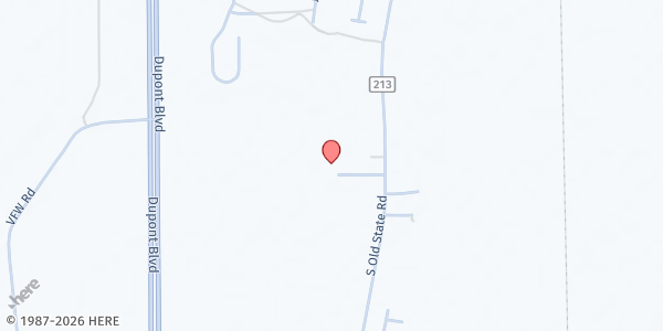 Map showing Delmarva Clergy United at 13726 S Old State Rd, Ellendale, DE