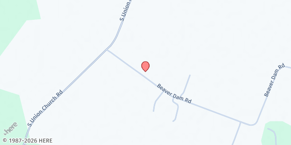 Map showing Galon Every at 16822 Rd 595, Ellendale, DE