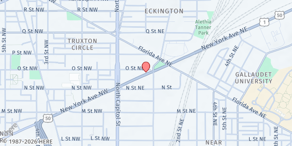 Map showing So Others Might Eat at 71 O Street Northeast, Northeast Washington, DC