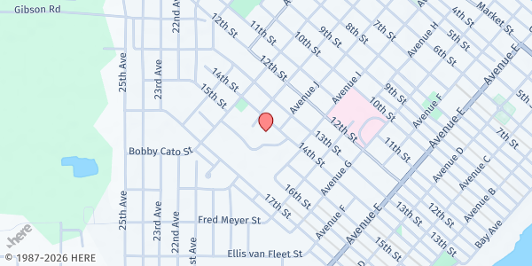 Map showing Capital Area Community Action Agency - Apalachicola at 192 14th St., Apalachicola, FL