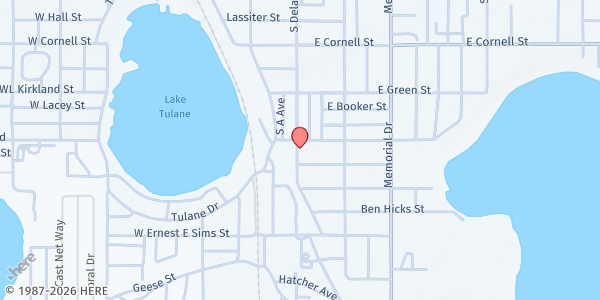 Map showing Southside Community Resource Center at 1013 S Delaney Ave, Avon Park, FL