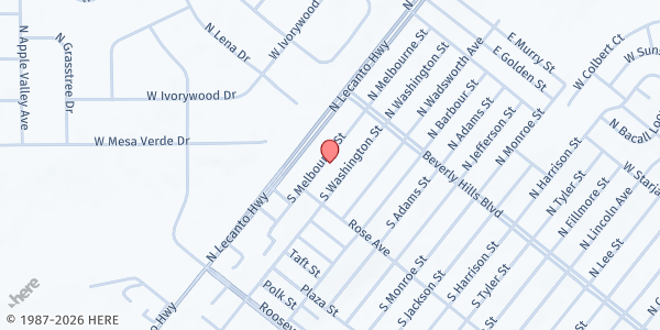 Map showing The Path of Citrus County - Beverly Hills at 21 South Melbourne Street, Beverly Hills, FL