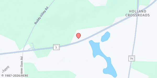 Map showing Amazing Grace Faith Fellowship at 3253 FL-2, Bonifay, FL