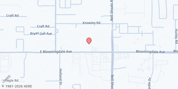 Map showing Seeds of Hope - Brandon Location at 710 East Bloomingdale Avenue, Brandon, FL
