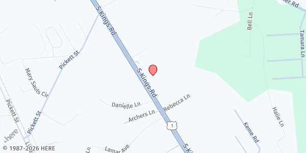 Map showing Our Lady of Consolation Catholic Church at 541668 US-1, Callahan, FL