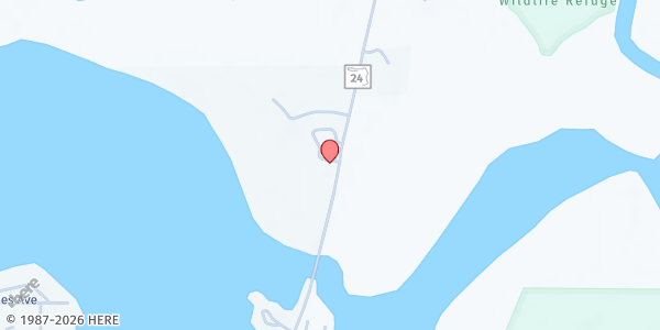 Map showing Cedar Key Food Pantry at 11912 FL-24, Cedar Key, FL