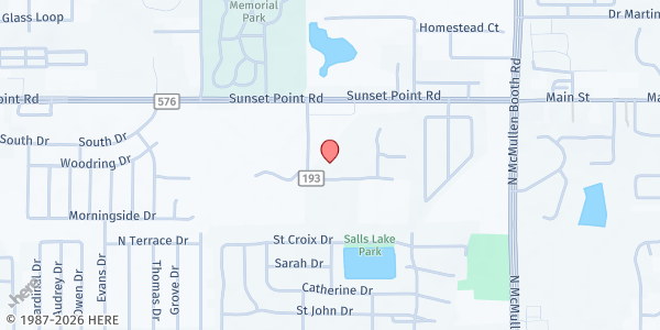 Map showing ST. MARY COPTIC ORTHODOX CHURCH at 2930 County Road 193, Clearwater, FL