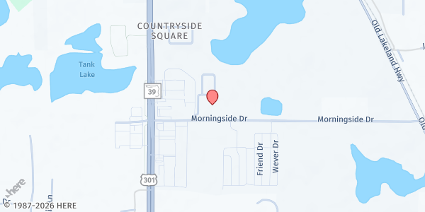 Map showing Emmanuel Ministries at 12639 Candlewood Circle, Dade City, FL