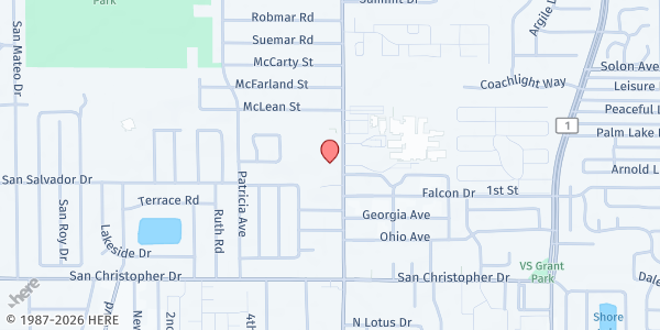 Map showing Dunedin Cares at 1630 Pinehurst Rd., Dunedin, FL