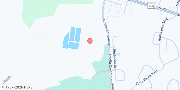 Map showing Authentic Impact - The Journey Church at 95707 Amelia Concourse, Fernandina Beach, FL