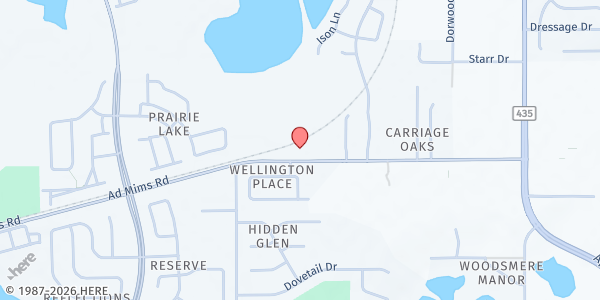 Map showing Deeper Life Assembly at 2352 A D Mims Rd., FL, FL