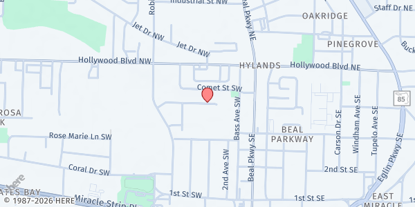 Map showing Salvation Army of Fort Walton Beach at , Fort Walton Beach, FL
