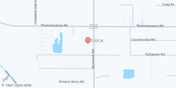 Map showing Foster Angels of Hills County - Main Office at 10274 McIntosh Road, Greater Thonotosassa, FL
