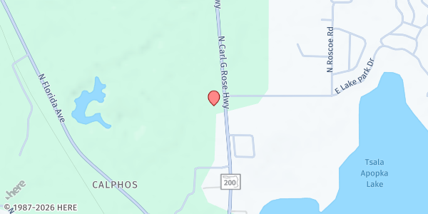 Map showing Citrus County Family Resource Center at 3660 N. Carl G Rose Hwy., Hernando, FL