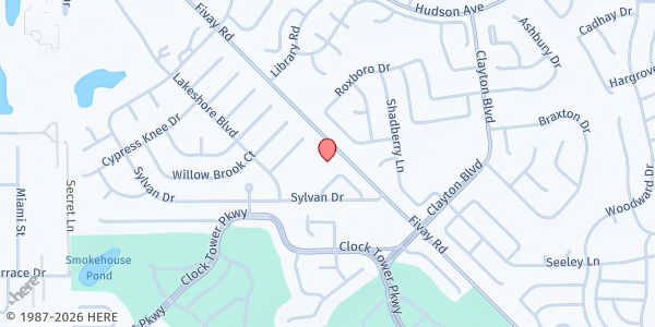 Map showing First Baptist Church Of Hudson at 13343 Fivay Rd, Hudson, FL