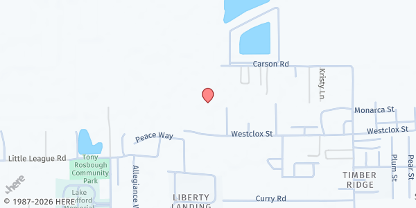 Map showing EDEN PARK ELEMENTARY at 3650 Westclox St., Immokalee, FL