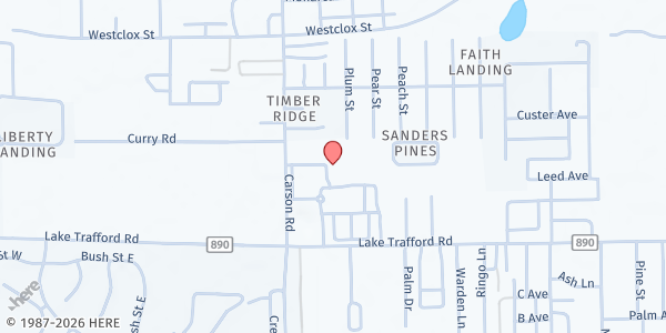 Map showing Guadalupe Center at 1310 Reflections Way, Immokalee, FL