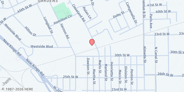 Map showing Celebration Life Center at 5010 Cleveland Rd., Jacksonville, FL