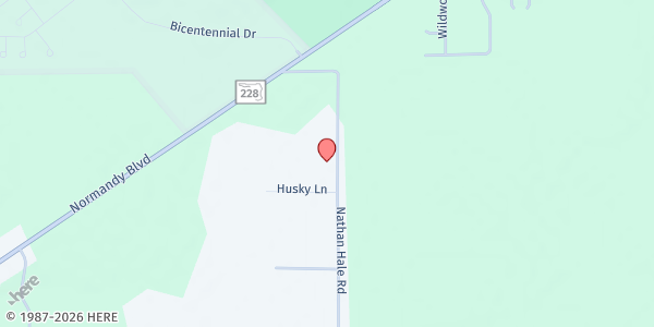 Map showing Springs Church (The) - Westside Campus at 5410 Nathan Hale Road, Jacksonville, FL