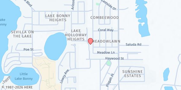 Map showing Crystal Lake Elementary at 700 Galvin Drive, Lakeland, FL
