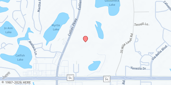 Map showing Our Lady of the Rosary - SVDP at 2348 Collier Pkwy, Land O Lakes, FL