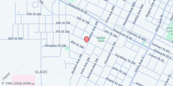 Map showing African Baptist Church at 509 S Walker NW, Live Oak, FL