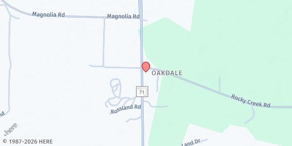 Map showing Innovative Charities at 1994 Hwy 71 South, Marianna, FL