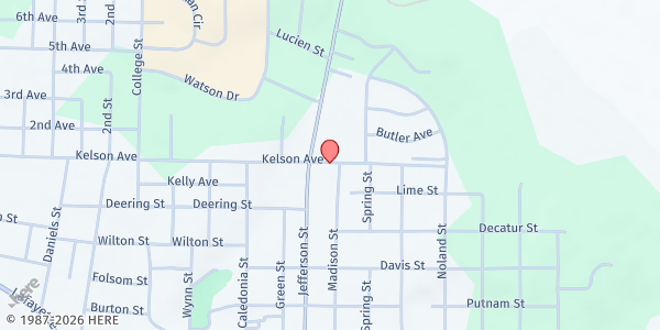 Map showing Marianna Church of the Nazarene at 4439 Kelson Ave., Marianna, FL