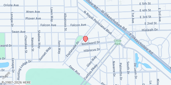 Map showing Buddy System - Miami at 301 Westward Dr, Miami, FL