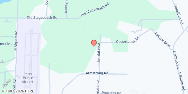 Map showing Feeding the Gulf Coast - Service Network at Feeding the Gulf Coast - Service Network, Milton, FL