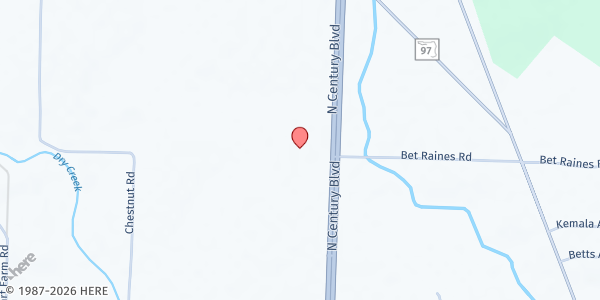 Map showing Aldersgate Methodist Church at 6915 US-29, Molino, FL