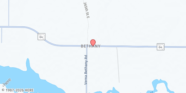 Map showing Bethany Baptist Myakka City at 26604 State Road 64 E., Myakka City, FL