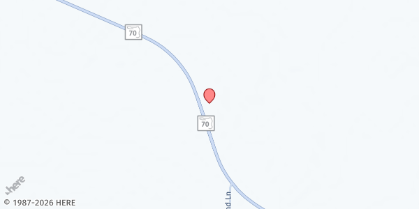 Map showing Myakka City Church of God at 39805 FL-70, Myakka City, FL